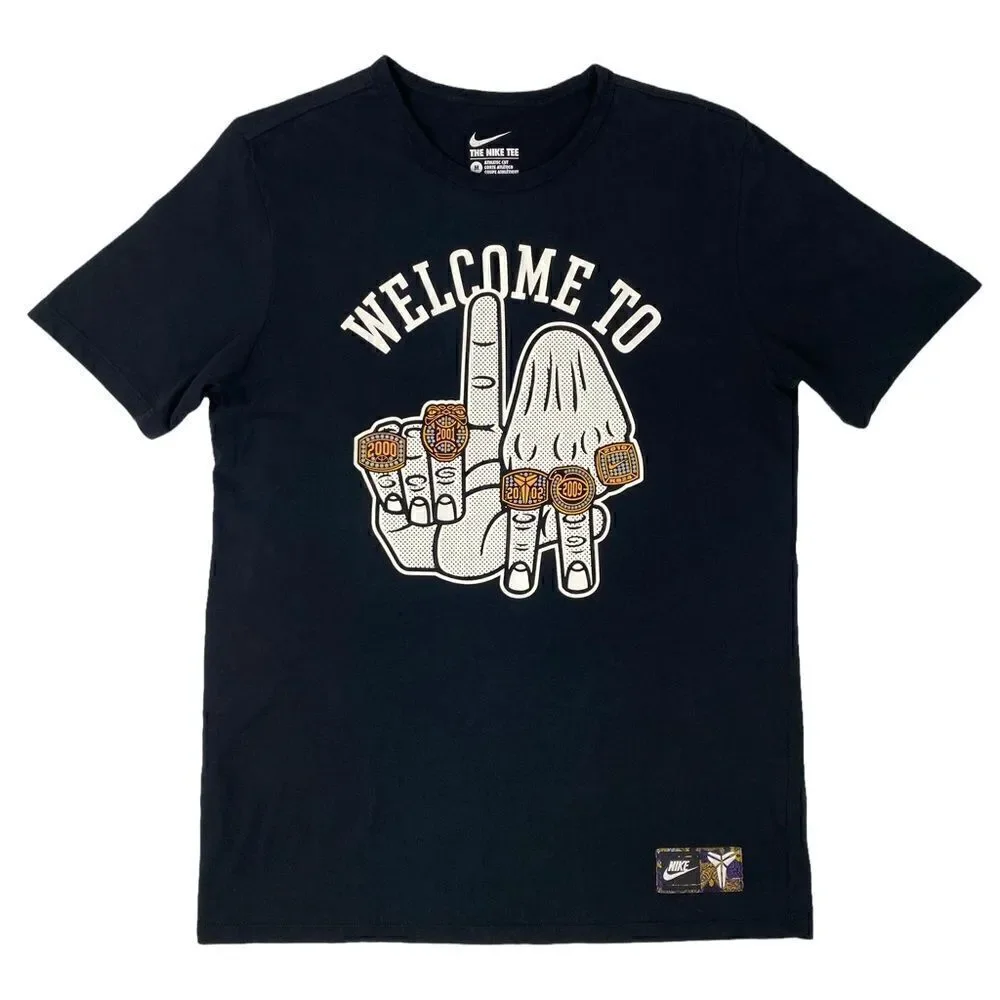 Nike Kobe Bryant Welcome To LA Championship Rings T-Shirt